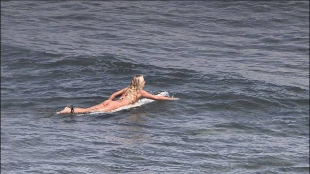 Sun Shines On Bali’s Favourite Wave