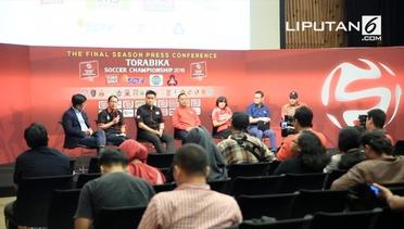 Konferensi Pers Final Season Torabika Soccer Championship presented by IM3 Ooredoo