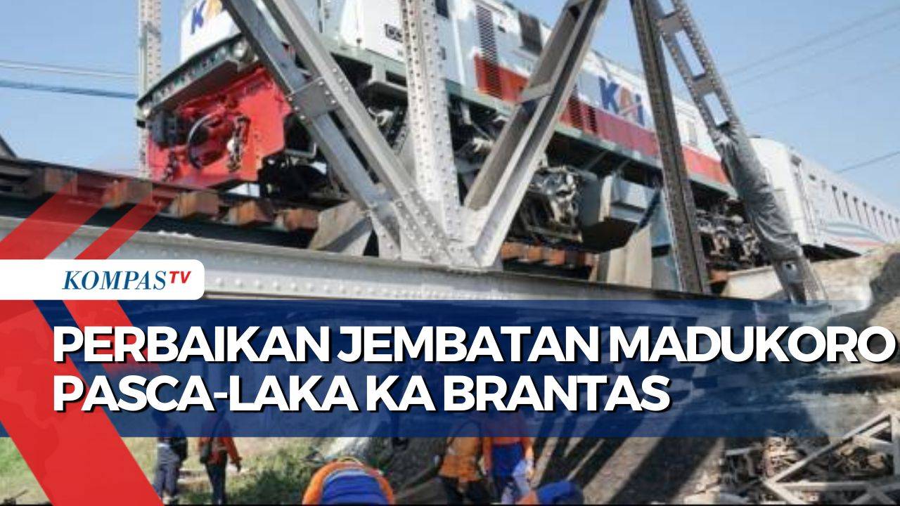Kecepatan Kereta Dibatasi Saat Lewati Jembatan Madukoro Pasca