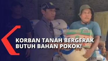 Warga Terdampak Bencana Tanah Bergerak di Sukabumi Butuh Bantuan Bahan Pokok!