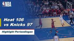 NBA | Cuplikan Hasil Pertandingan - Heat 106 vs Knicks 97