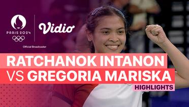 Ratchanok Intanon (THA) vs Gregoria Mariska Tunjung (INA) - Perempat Final Tunggal Putri - Bulu Tangkis - Highlights | Olympic Games Paris 2024