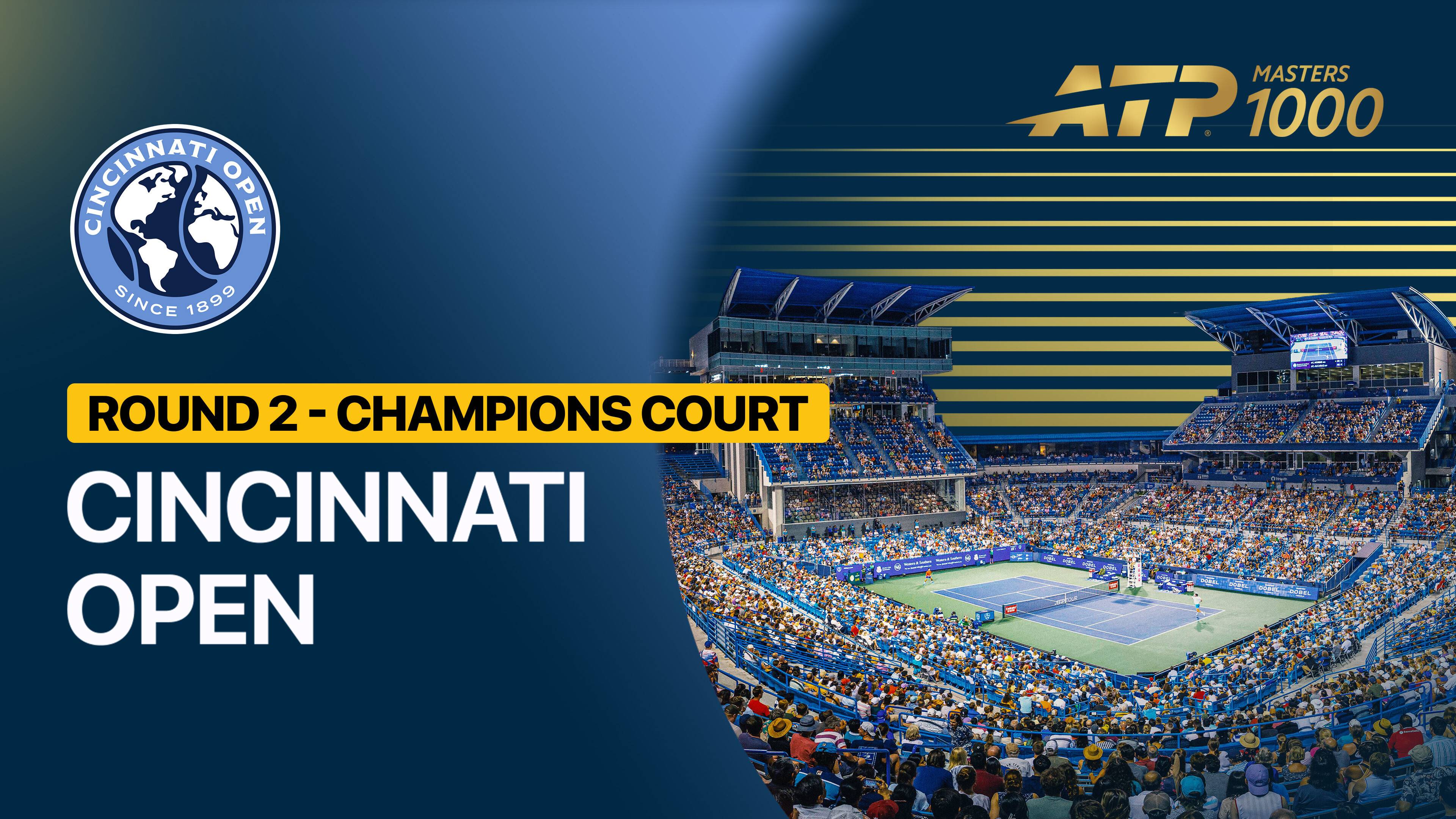 Mattia Belluci vs Jakub Mensik - Round 2 (Champions Court) | ATP 1000: Cincinnati Open 2026