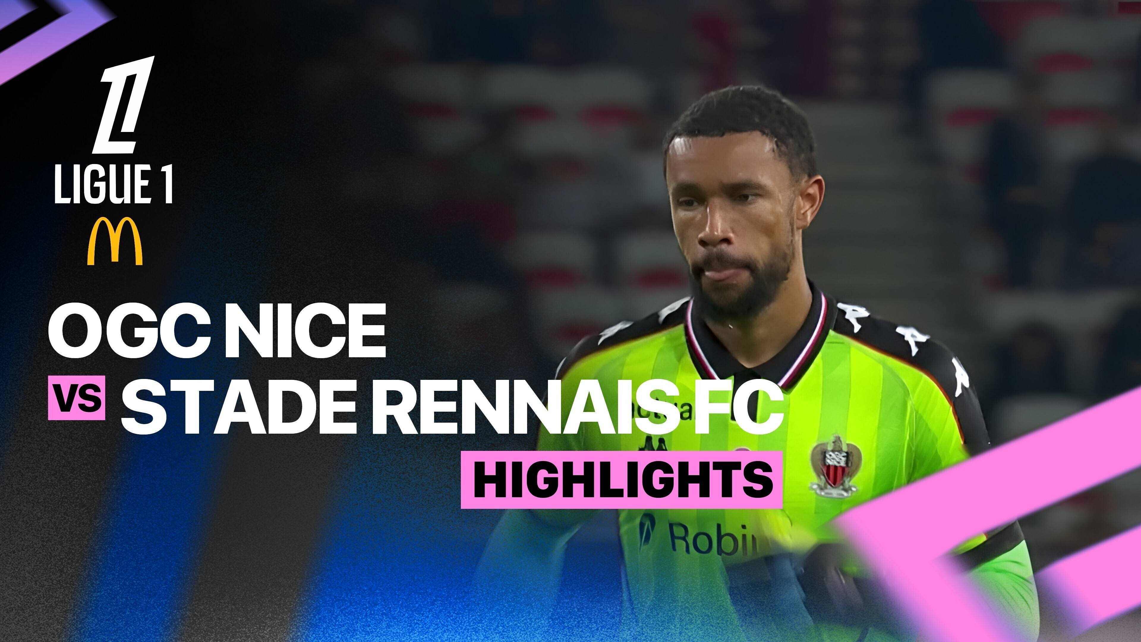 OGC Nice Cote dAzur vs Stade Rennais