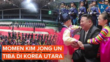 Kim Jong Un Tiba di Korea Utara Usai 6 Hari di Rusia