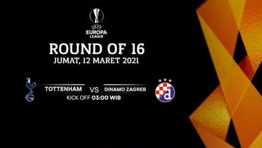 Tottenham vs Dinamo Zagreb - Round Of 16 I UEFA Europa League 2020/21