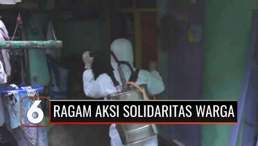 Sempat Masuk dalam Zona Oranye, Begini Ragam Aksi Solidaritas Warga di Bandung | Liputan 6