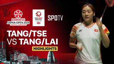 Tang Chun Man/Tse Ying Suet (HKG) vs Tang Kian Meng/Lai Pei Jing (MAS) - Highlights | Daihatsu Japan Open 2024 - Mixed Doubles