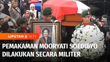 Pemakaman Mooryati Soedibyo Dilakukan Secara Militer di Bogor | Liputan 6