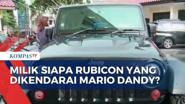 KPK Endus Kejanggalan saat Telusuri SOal Kepemilikan Rubicon yang Dikendarai Mario Dandy