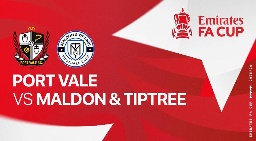 Port Vale FC vs Maldon & Tiptree