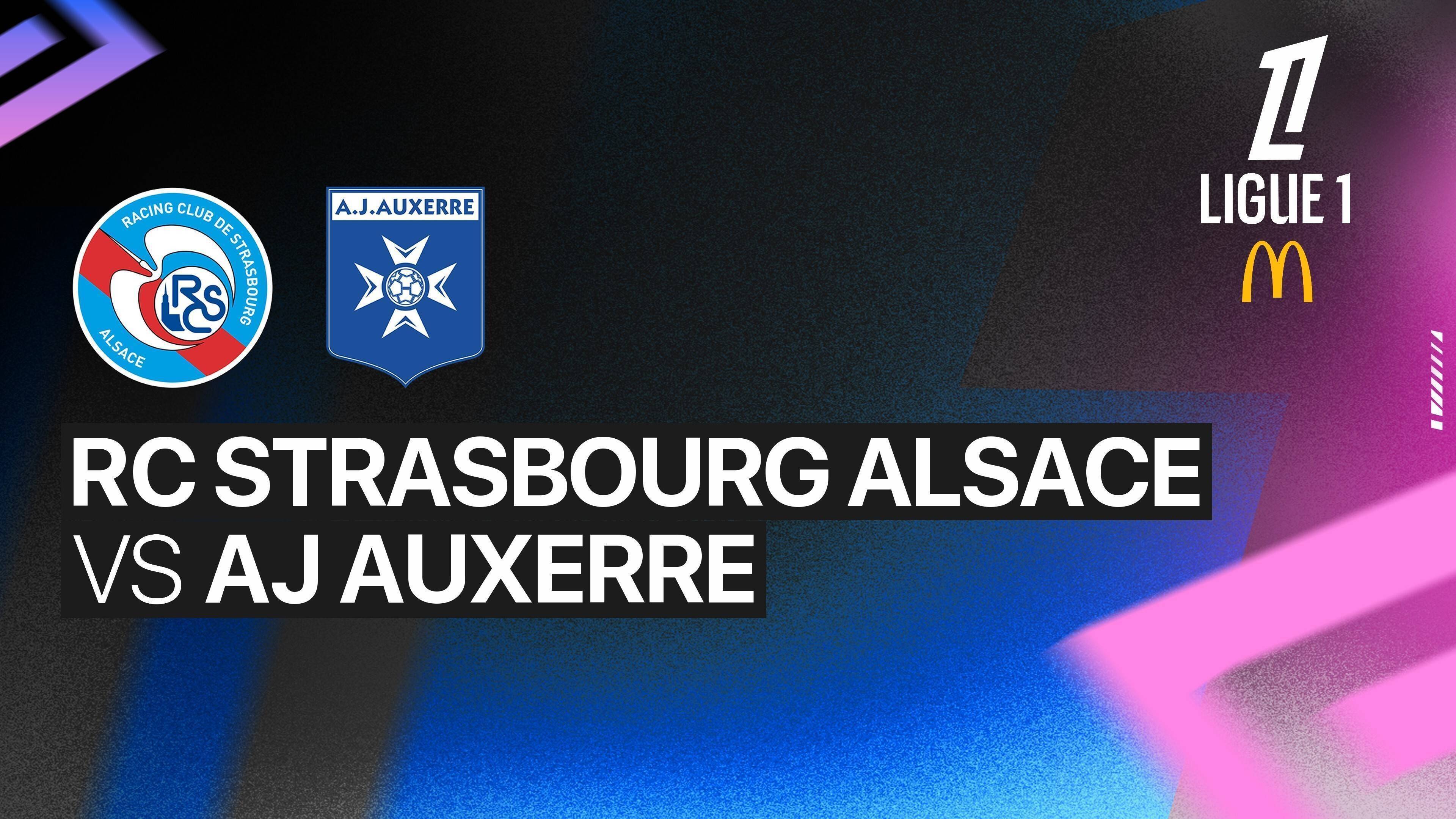 RC Strasbourg Alsace vs AJ Auxerre