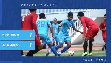 Friendly Match: PSIM Jogja 7-1 JK Academy