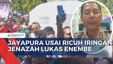 Pj Gubernur Papua Terkena Lemparan Batu Iringan Jenazah Enembe, Begini Situasi Jayapura Sekarang