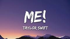 Taylor Swift - ME! (lyrics) ft. Brendon Urie