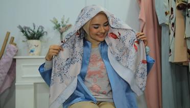 Tutorial Hijab Satin yang Formal untuk Gaya Kasual Selama Ramadan