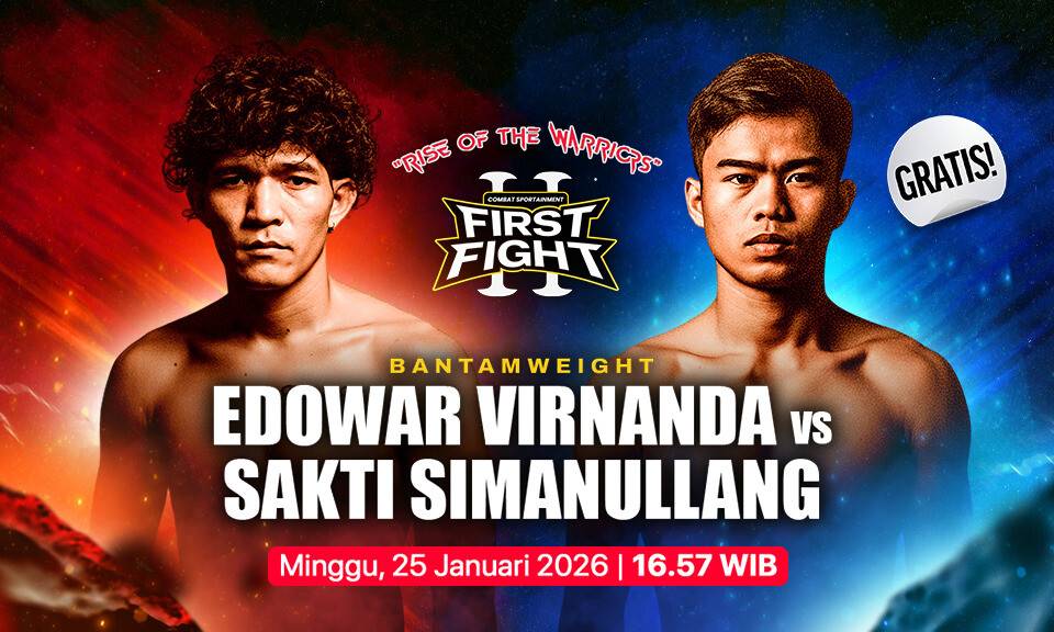 Edowar Virnanda vs Sakti Simanullang
