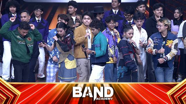 Seru Banget! Band Academia, Kru, Satpam & Penonton Goyang Bareng | Band Academy Semifinal