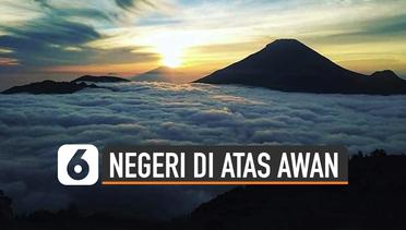 Sederet ‘Negeri di Atas Awan’ di Indonesia
