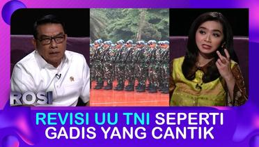 Revisi TNI terburu-buru, Moeldoko: Ini Kepentingan Nasional dan Pemerintah Sangat Hati-hati | ROSI