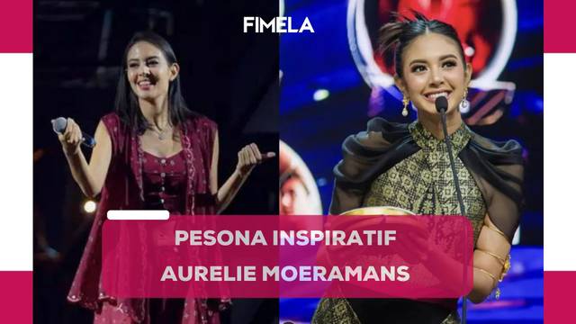 6 Pesona Inspiratif Aurelie Moeramans Berbalut Kebaya hingga Wastra Nusantara yang Begitu Memikat