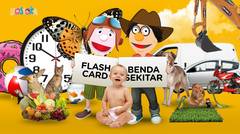 Flash Card Lengkap _ Gambar & Suara _ Untuk belajar Balita, Batita, Playgroup, PAUD