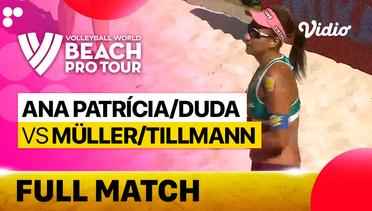 Full Match | Quarter Finals -  Court 2: Ana Patricia/Duda (BRA) vs Muller/Tillmann (GER) | Beach Pro Tour Elite16 Ostrava, Czech Republic 2023