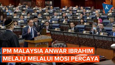 Anwar Ibrahim Kukuhkan Legitimasi sebagai PM Malaysia Usai Menangkan Mosi Percaya Parlemen Malaysia