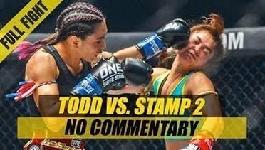 Stamp Fairtex vs Janet Todd II | Full Fight WITHOUT Commentary