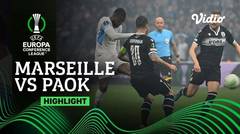 Highlight - Marseille vs PAOK | UEFA Europa Conference League 2021/2022