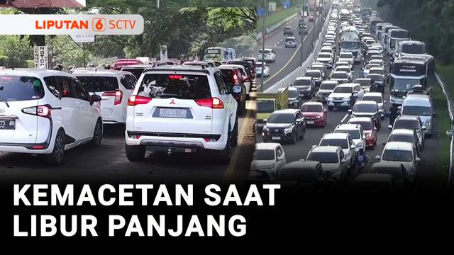 Libur Panjang, Jalanan Menuju Tempat Wisata Lembang dan Puncak Macet | Liputan 6