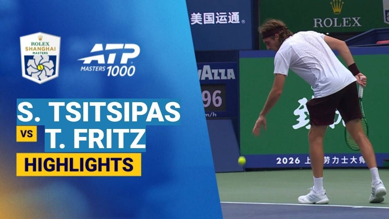 Stefanos Tsitsipas vs Taylor Fritz - Round 3 (Stadium Court) | ATP 1000: Rolex Shanghai Masters 2026