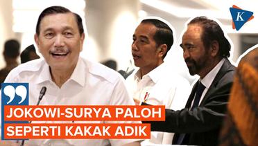 Luhut Ungkap Hubungan Jokowi dan Surya Paloh