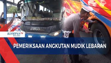 Pemeriksaan Kelayakan Bus Jelang Masa Mudik Lebaran