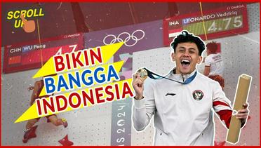 Bikin Bangga! Atlet Panjat Tebing Indonesia, Veddriq Leonardo Raih Emas di Olimpiade 2024