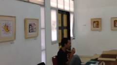 pameran grafis batik colet