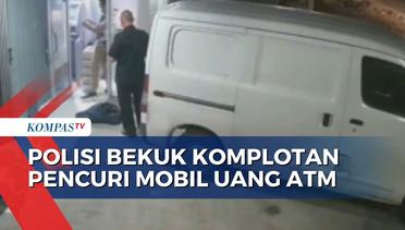 Terekam CCTV! Aksi Seorang Pria Bawa Kabur Mobil Uang ATM di Subang