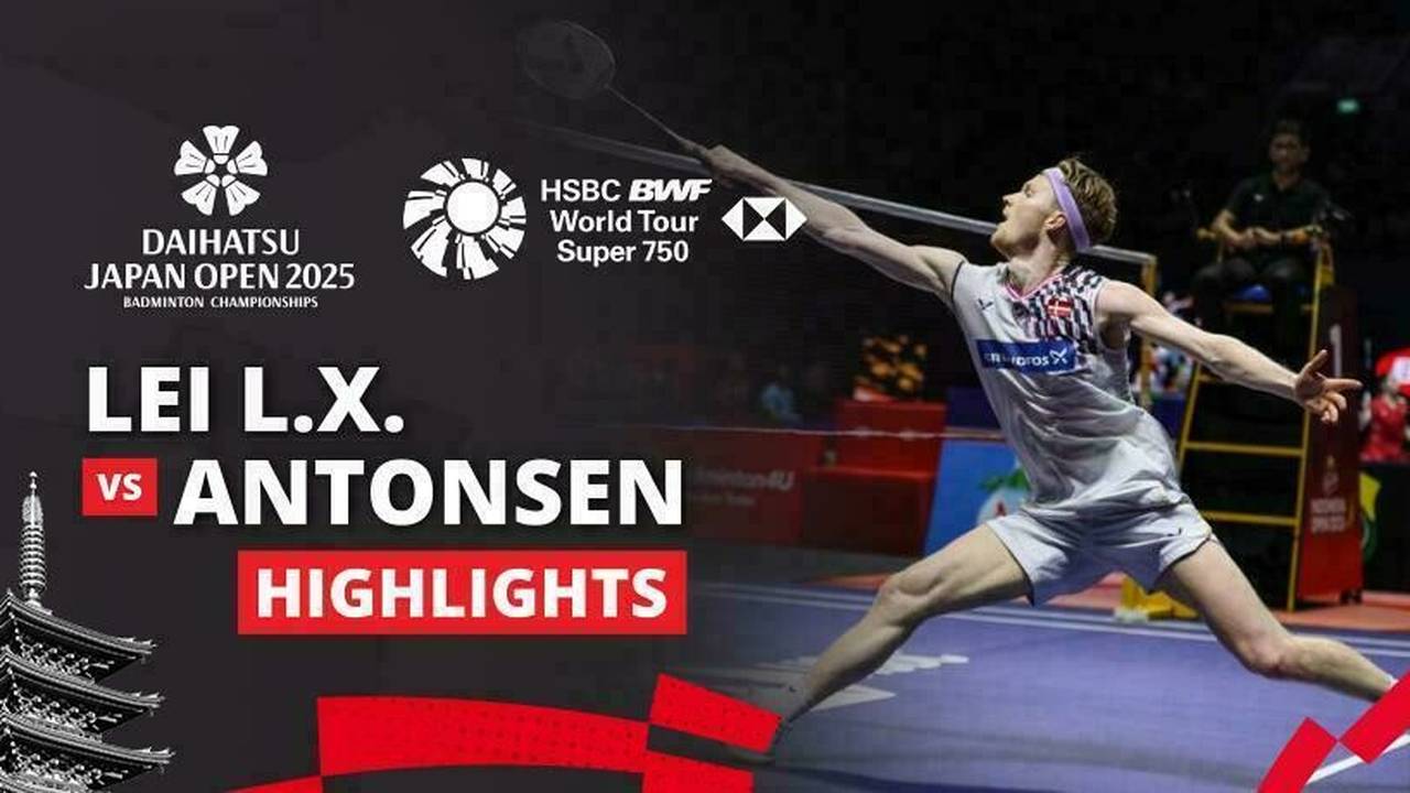 Lei Lan Xi (CHN) vs Anders Antonsen (DEN) - Highlight | Daihatsu Japan