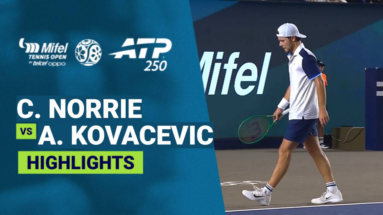 Cameron Norrie vs Aleksandar Kovacevic - Round 1 | ATP 250: Mifel Tennis Open by Telcel Oppo 2026