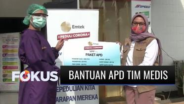 Emtek Peduli Corona Bagikan APD untuk RS Mitra Kasih Cimahi dan Pengurus IDI di Jawa Barat