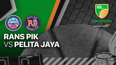 Full Match | RANS PIK Basketball vs Pelita Jaya Bakrie Jakarta | IBL Tokopedia 2022