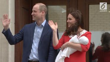 Bayi Laki-Laki Kate Middleton Tampil Perdana di Depan Publik