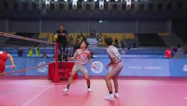Sepaktakraw Men's Team Doubles Semi-final SIN VS THAI (Day 6) | 28th SEA Games Singapore 2015