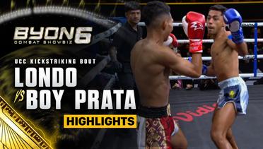 Ramadhani Londo vs Boy Prata - Highlight | BYON Combat Showbiz 6 2025