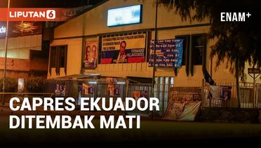 Jelang Pemilu, Calon Presiden Ekuador Fernando Villavicencio Ditembak Mati Usai Kampanye