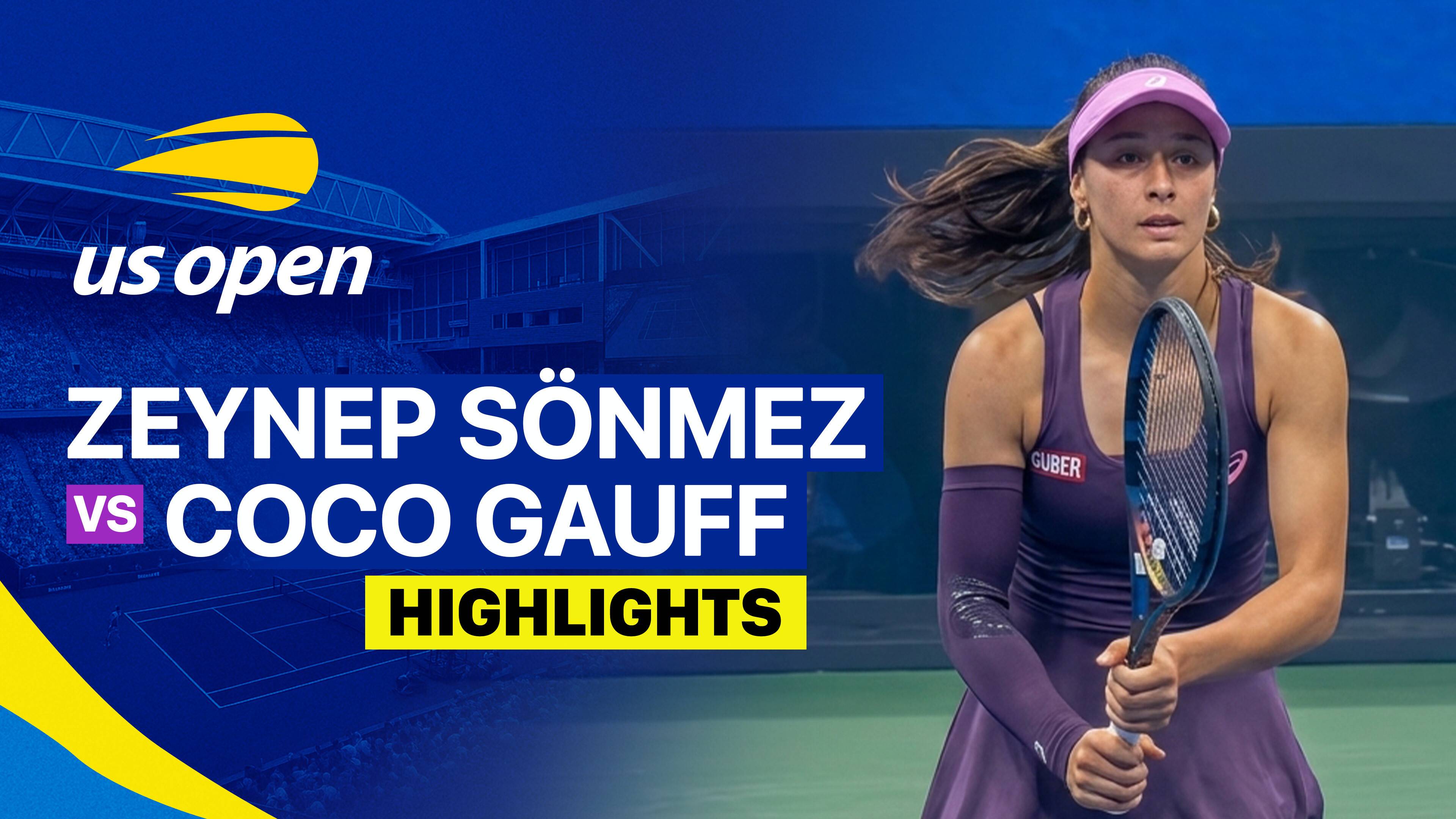 Zeynep Sonmez vs Coco Gauff - Women's Singles Round 1 | US Open Tennis Championships 2026