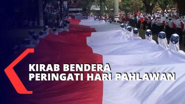 Kirab Bendera Merah Putih Peringati Hari Pahlawan