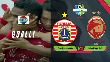 Gol ke-2 Persija, Ramdani Lestaluhu - Persija 2 vs 1 Sriwijaya | Go-Jek Liga 1 bersama Bukalapak