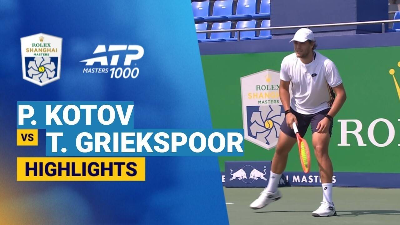 Pavel Kotov vs Tallon Griekspoor - Round 1 (Show Court 3) | ATP Masters 1000: Shanghai Masters 2026