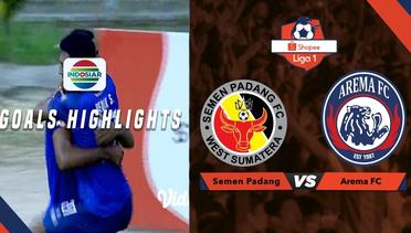 Semen Padang (0) vs Arema Malang (1) - Goal Highlights | Shopee Liga 1